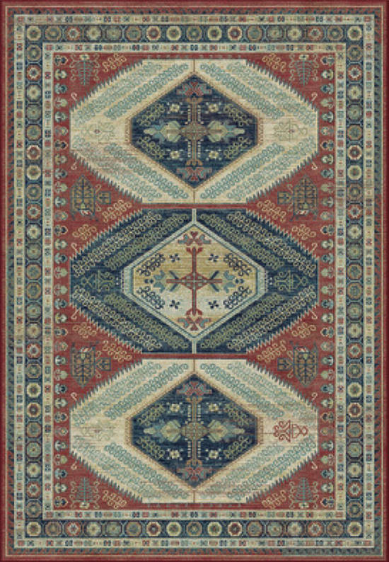 Высокоплотный ковер из вискозы VD6053-V216