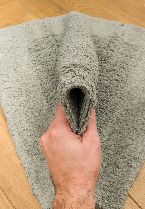 Двусторонний коврик для ванной  Natura Heavy 1061 Grey