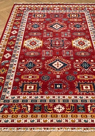 ковер в перспективе Harem HRM 01 Red