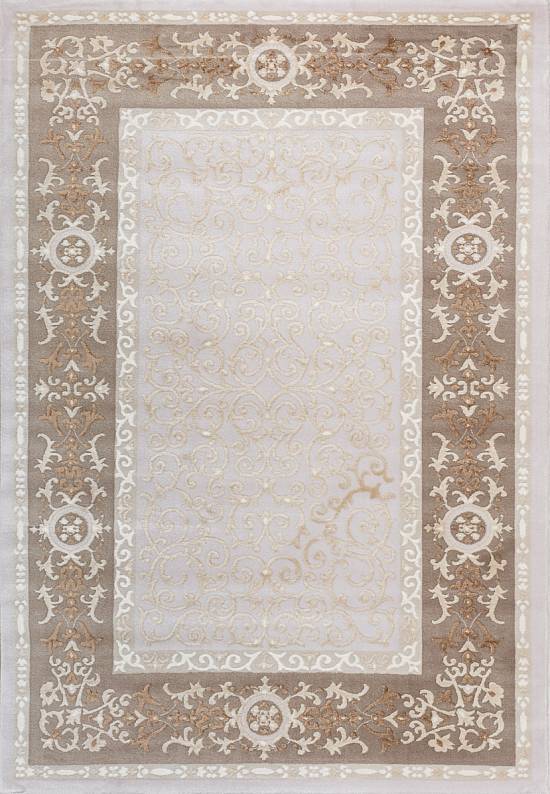 Турецкий синтетический ковер 12451-Cream