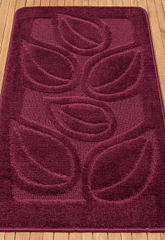 Коврик для ванной Confetti Bath Maximus Flora 2576 Aubergine