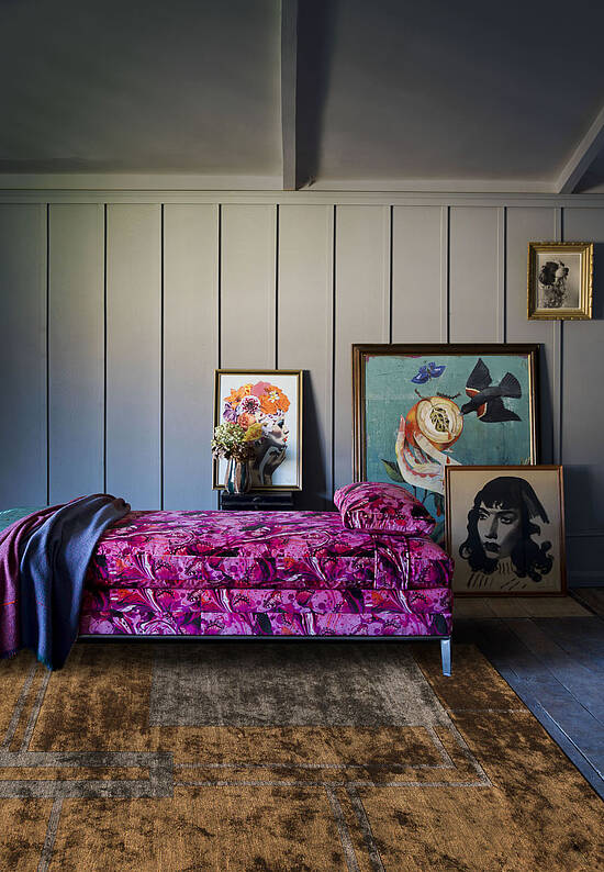 Двусторонний безворсовый ковер SC6187