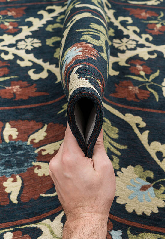 Винтажный безворсовый ковер LM6079-L391