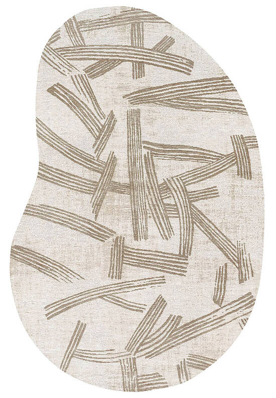 Безворсовый ковер из полиэстера LR6251-L430 outdoor