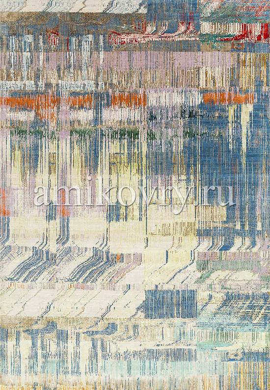 Элитный ковер ручной работы 11/11-RWB SRB-709-Faded Denim/Violet Ice