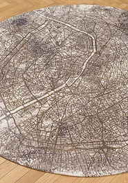безворсовый ковер в перспективе Streets Paris LS5282-L266