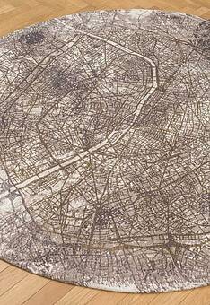 безворсовый ковер в перспективе Streets Paris LS5282-L266