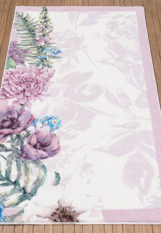 Сиреневый коврик для ванной Pick Flower 01 Lilac