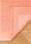 Двусторонний коврик для ванной  Natura Heavy 1687 D.Salmon