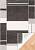 Двусторонний безворсовый ковер NK 08 Grey Antrasit