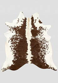 дизайн натуральной шкуры коровы Херефорд коричнево-белая 1129