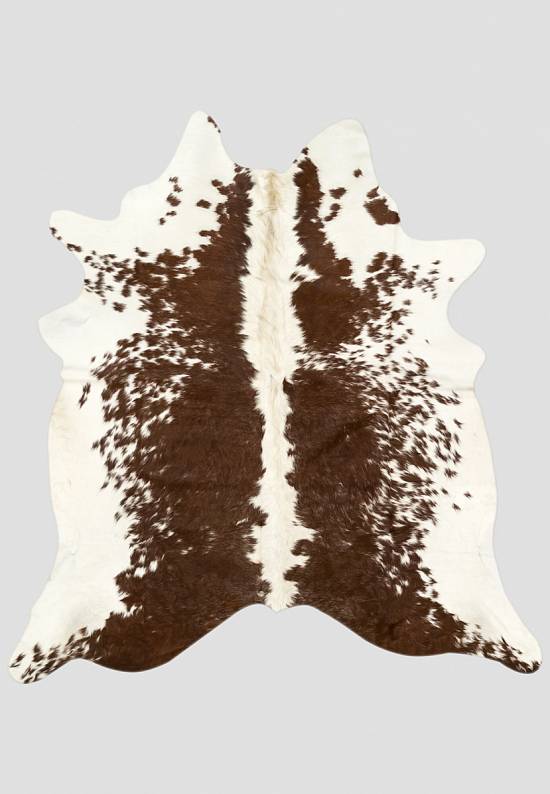 Натуральная шкура коровы Херефорд коричнево-белая 1129