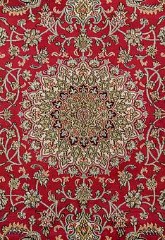 фрагмент ковра Cashmir IIST-GI9KK2NKN Kashan Red