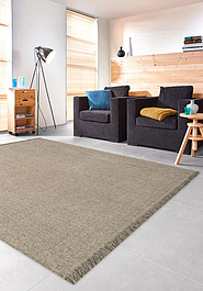 безворсовый ковер в интерьере Lana 8986-69500