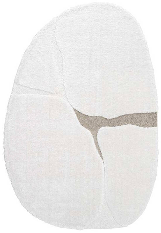 Пушистый ковер из полиэстера RN6017-R86 P