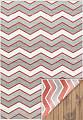 Двусторонний безворсовый ковер Noa Kilim NK 05 Grey Terra