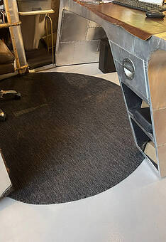 циновка в интерьере Castle RC1918-R547 круг discount1 круг