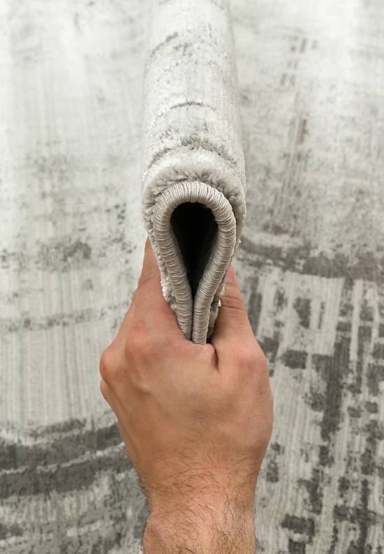 Синтетический бюджетный ковер F237-Gray-Beige