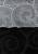 Комплект ковриков для ванной и туалета Sile 2513 Black PS