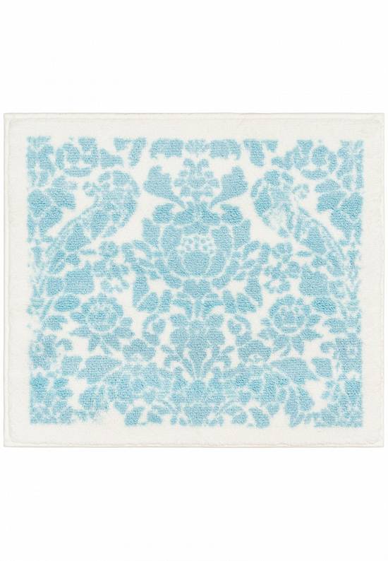 Голубой коврик для ванной Stencil 01 Ancient Blue