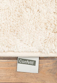 фрагмент коврика для ванной Confetti Bath Cotton Calypso 1640 Ecru