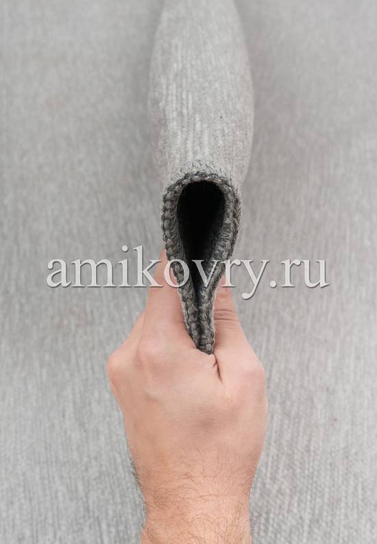 Двусторонний однотонный ковер A7-1483-1494