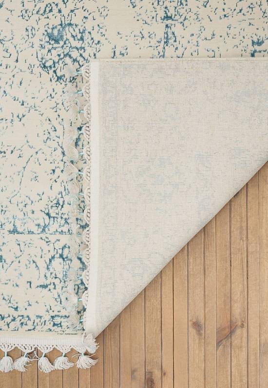 Винтажный турецкий ковер 04 Cream Turquoise