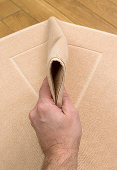 фактура коврика для ванной Aura Beige