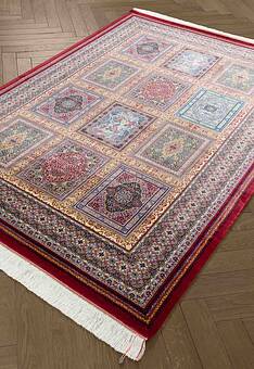 ковер в перспективе Ottoman Silk Farshineh-Red