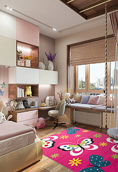 ковер в интерьере Rio Merinos 772-Purple