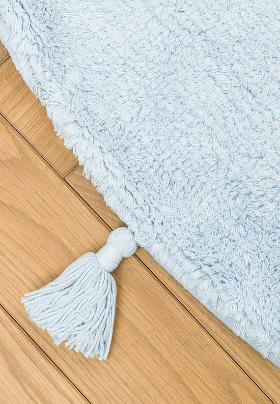 Хлопковый ковер CBN Plain Blue