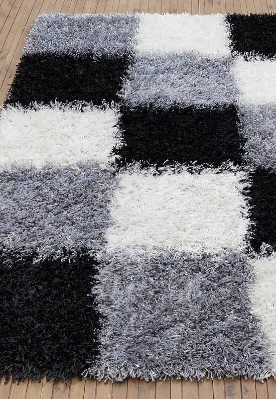 Ковер с длинным ворсом Juwel 68-06-grey