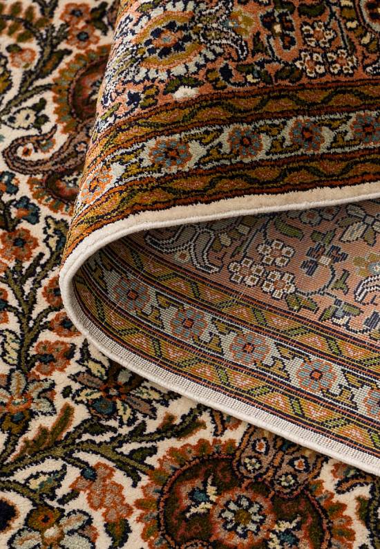 Шелковый ковер ручной работы 225731-Shah Sevan beige/rose
