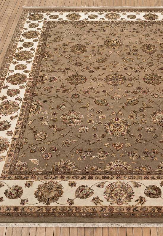 Элитный ковер ручной работы 10/10 SK-116 D. Camel-Ivory