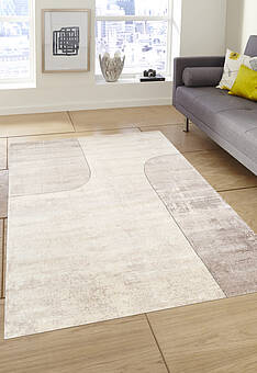 ковер в интерьере Merano MRN 01 Cream Grey