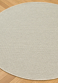 безворсовый ковер в перспективе Wool Line RW1170-R13 круг