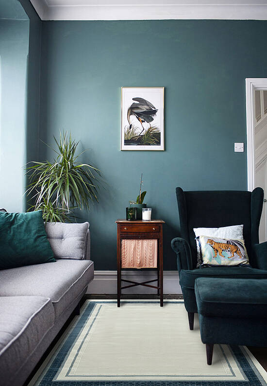 Высокоплотный мягкий ковер PM16-Mavi