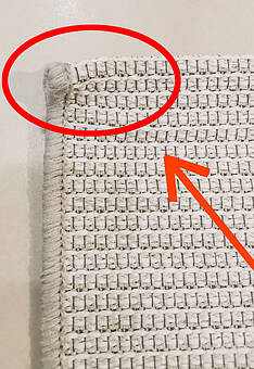 дефект циновки Castle RC1918-R13 discount2