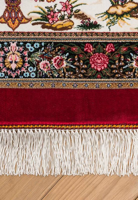 Иранский классический ковер Shekargah-Modern Red