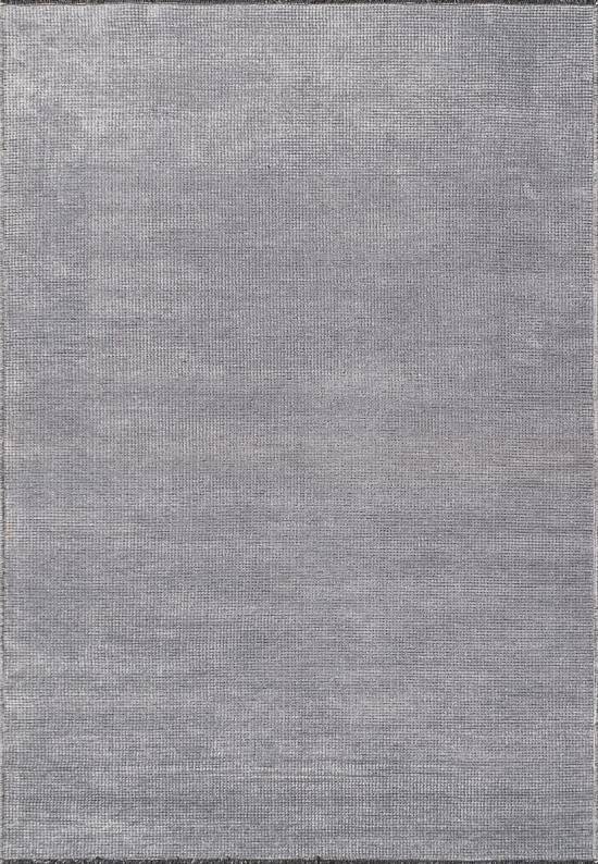 Безворсовый ковер из хлопка шенилл CPR 01 Grey