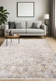 ковер в интерьере Taftan TF 01 Beige