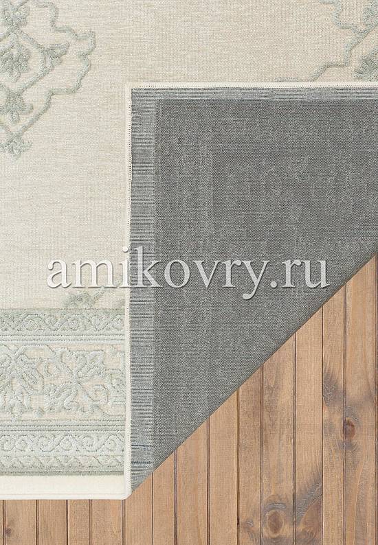 Бельгийский вискозный ковер с рельефом RV367-R107