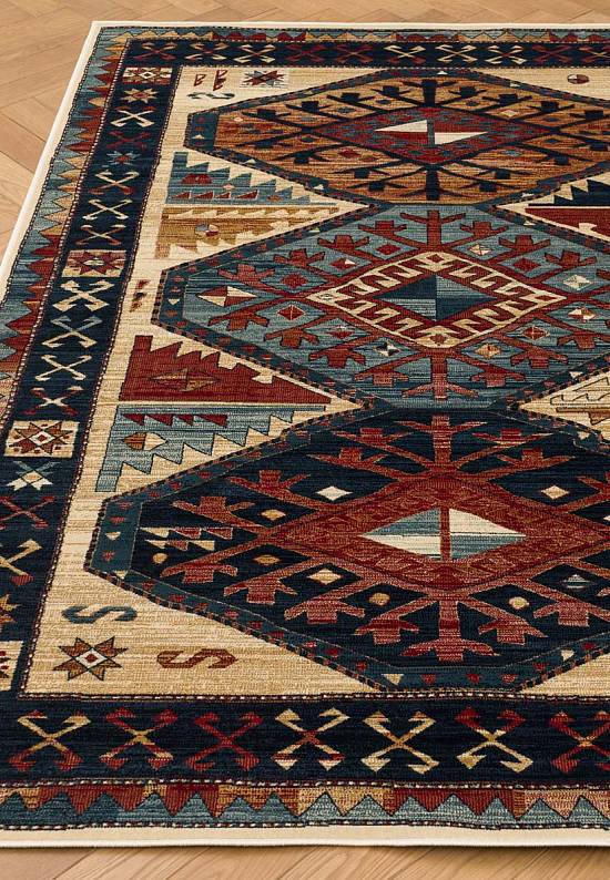 Высокоплотный ковер из вискозы VD2329-V378