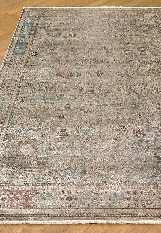 Турецкий ковер из вискозы BBL 03 Beige