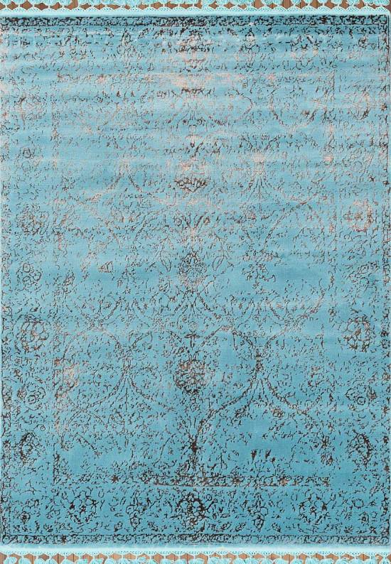 Винтажный турецкий ковер 01 Turquoise