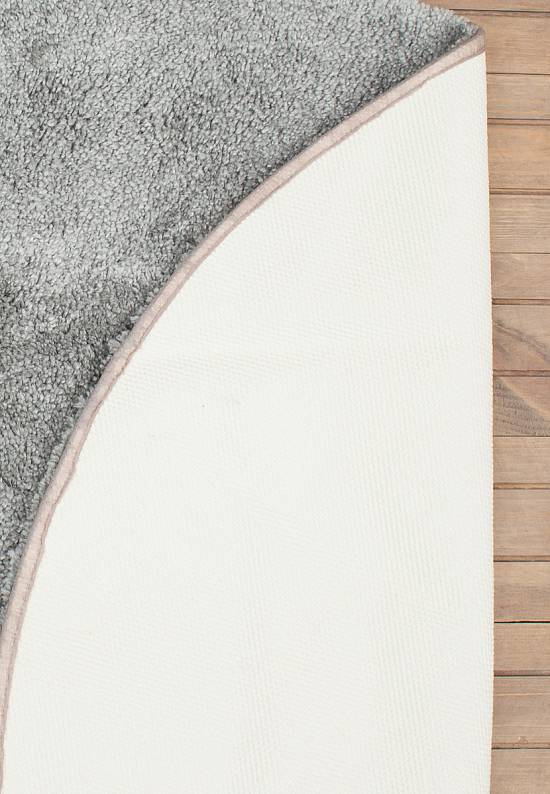 Серый мягкий коврик для ванной 3503 Grey