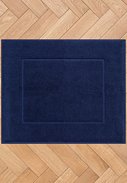 дизайн коврика для ванной Aura Ocean Blue квадрат