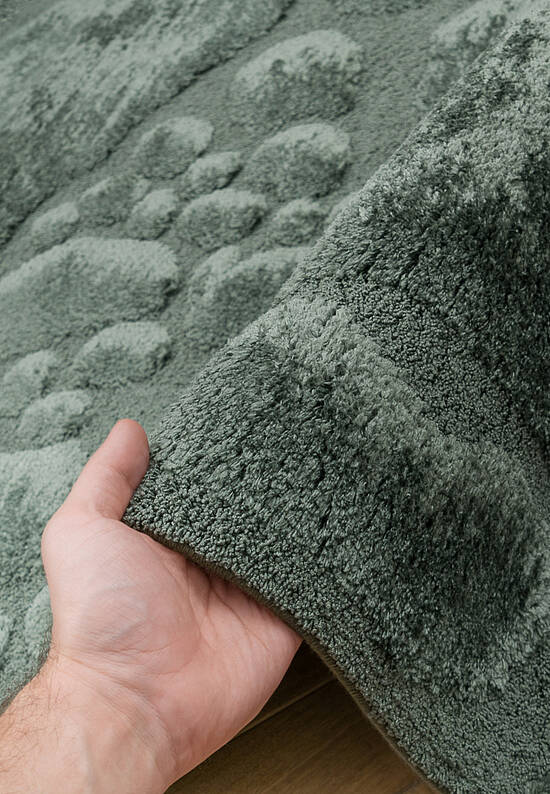 Мягкий пушистый ковер RE6005-R802