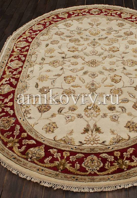 Элитный ковер ручной работы 10/10 CH-102-Ivory/Red