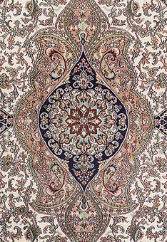 фрагмент ковра Cashmir IIST-GI9CKE92J Kashan Blue